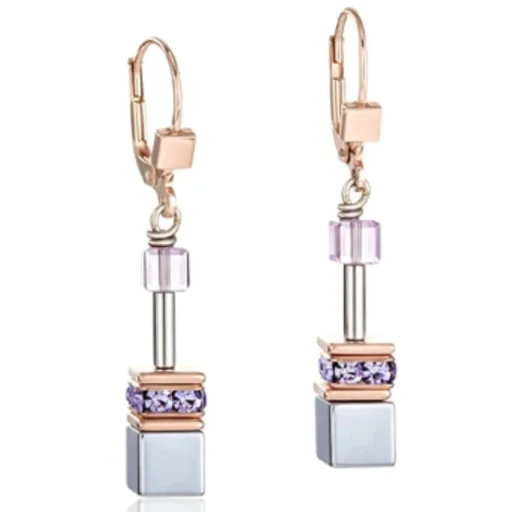 Серьги Coeur de Lion Lilac 4017/20-0829