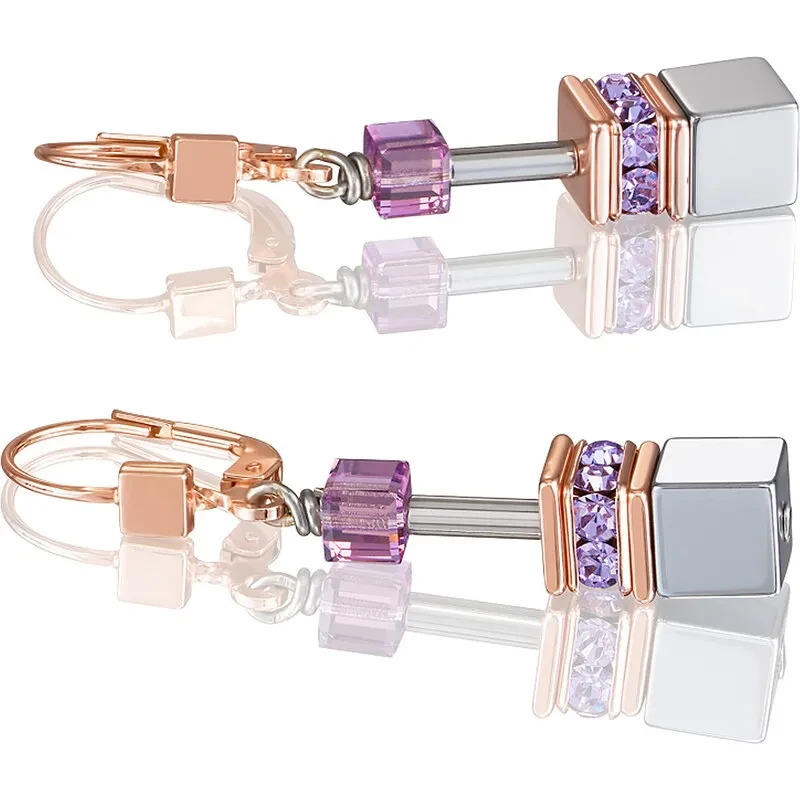 Серьги Coeur de Lion Lilac 4017/20-0829