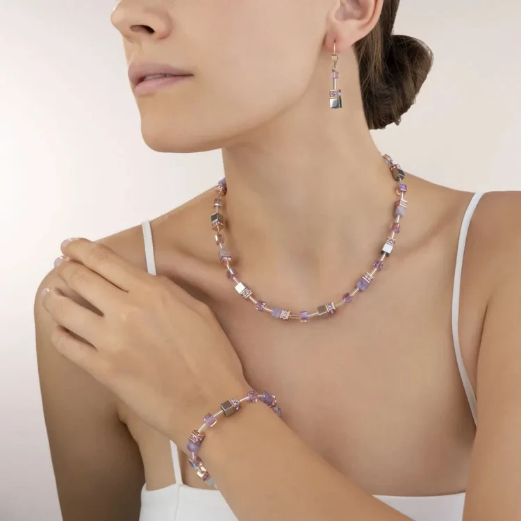 Серьги Coeur de Lion Lilac 4017/20-0829