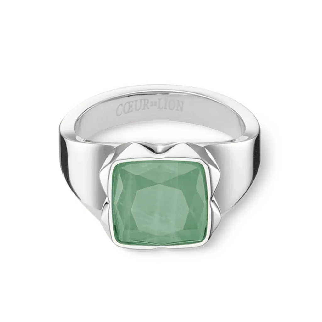 Кольцо Coeur de Lion Green-Silver 1200/40-0517 60