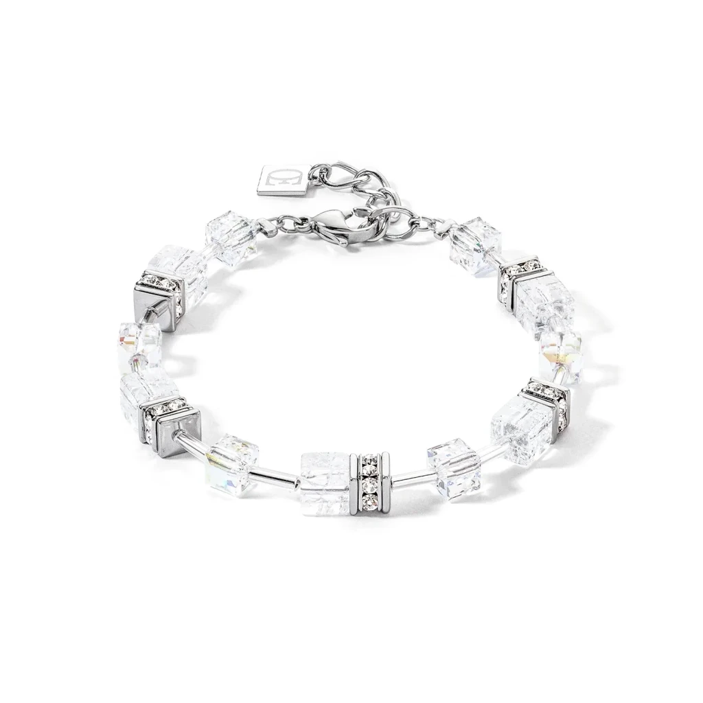Браслет Coeur de Lion White-Silver 3018/30-1417