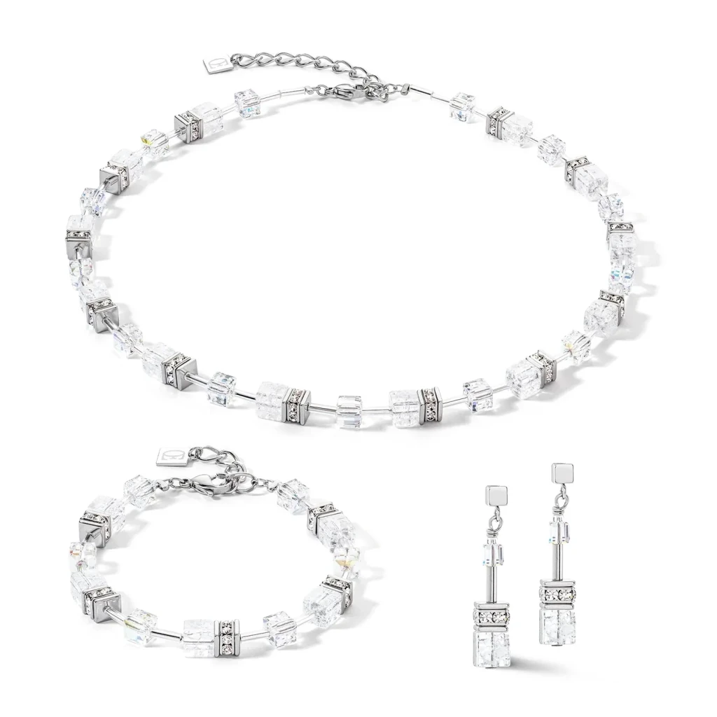 Браслет Coeur de Lion White-Silver 3018/30-1417
