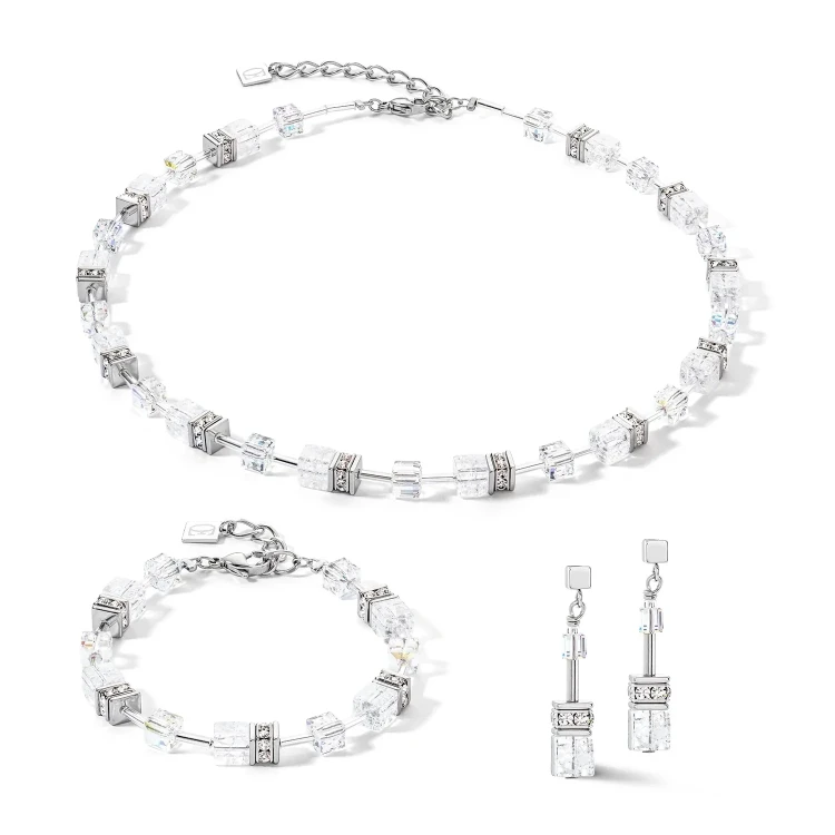 Браслет Coeur de Lion White-Silver 3018/30-1417