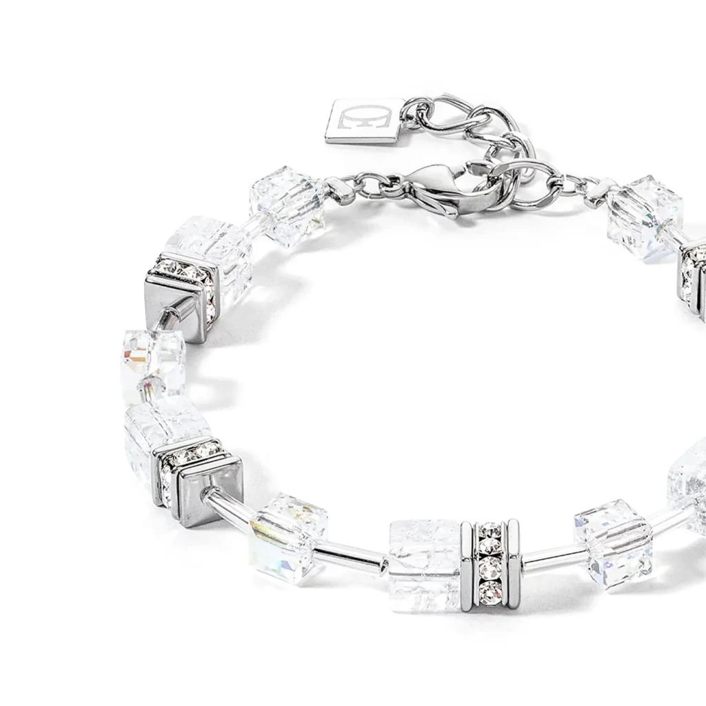 Браслет Coeur de Lion White-Silver 3018/30-1417