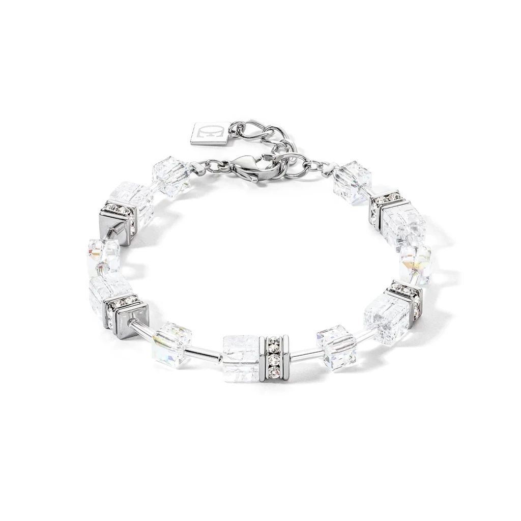 Браслет Coeur de Lion White-Silver 3018/30-1417