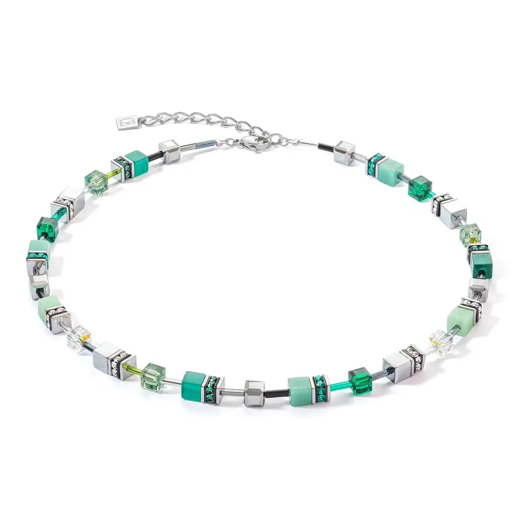 Колье Coeur de Lion Green 2838/10-0500