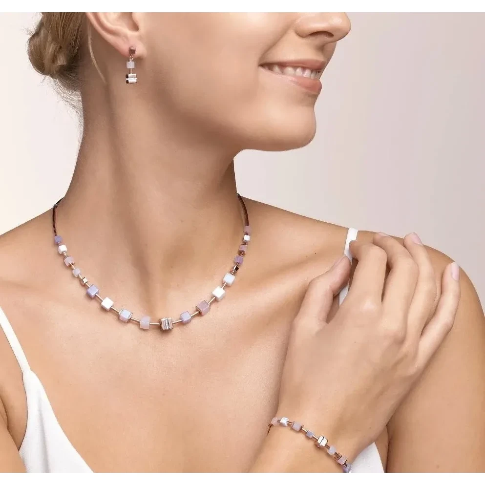 Колье Coeur de Lion Rose-Beige 5058/10-1910