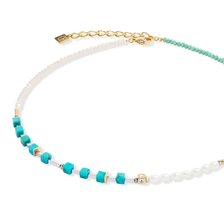 Колье Coeur de Lion Turquoise-Green 1126/10-0605