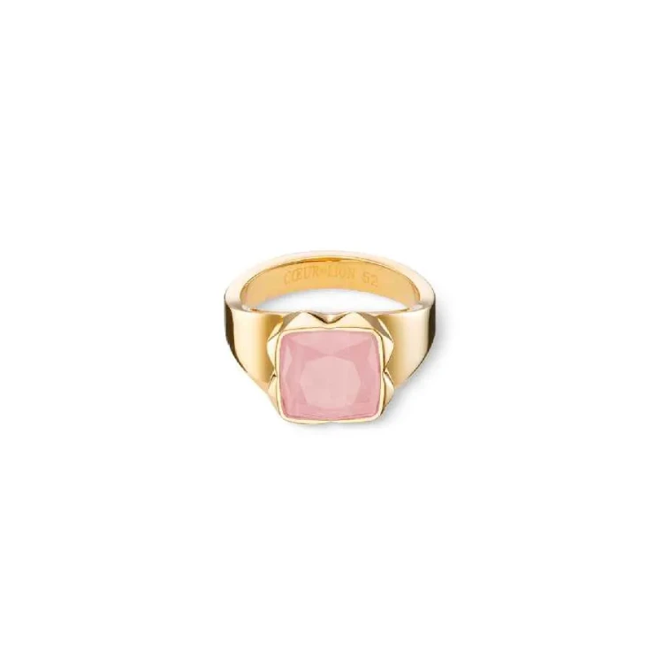 Кольцо Coeur de Lion Rose-Gold 1200/40-1916 52