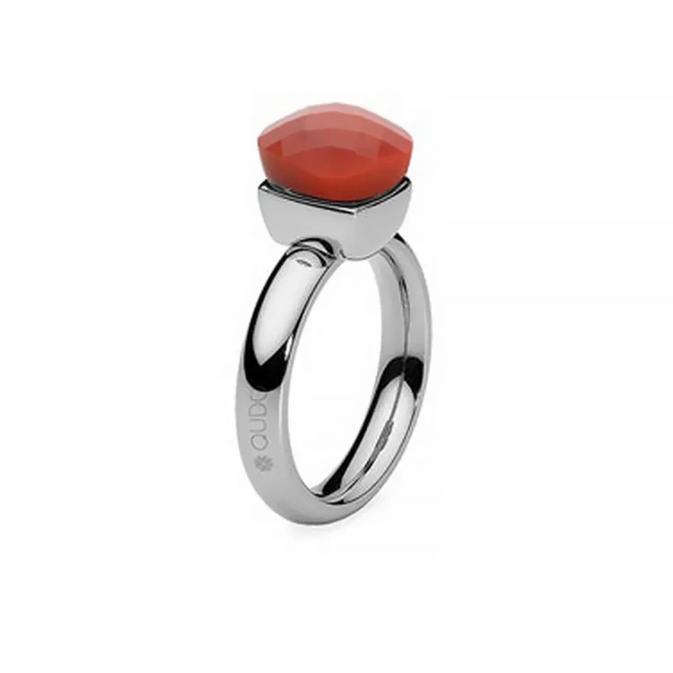 Кольцо Qudo Firenze Red Tulip 18.5 мм 612034 R/S