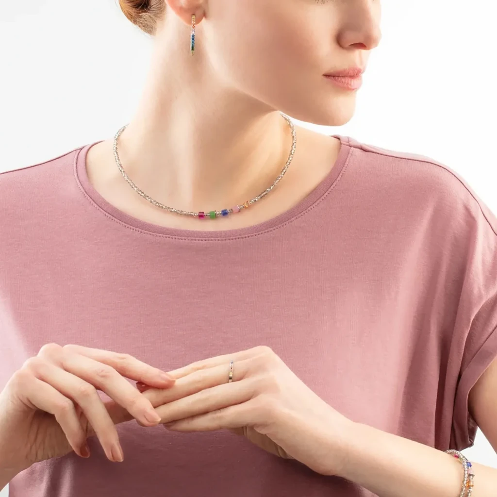 Колье Coeur de Lion Multicolour 4464/10-1500