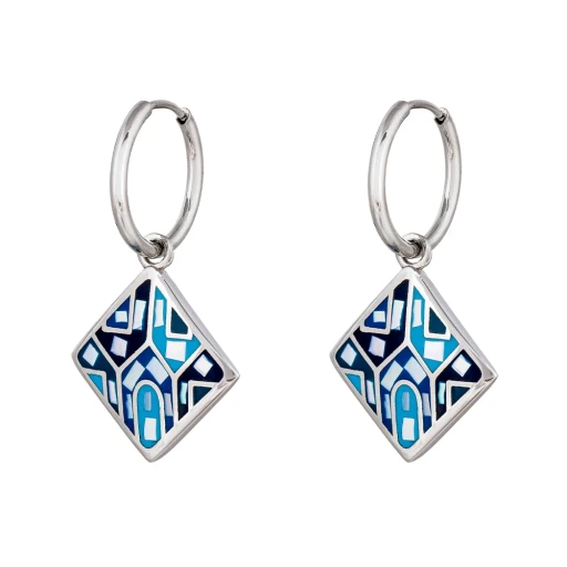 Серьги Fiore Luna AE01318-15 BL