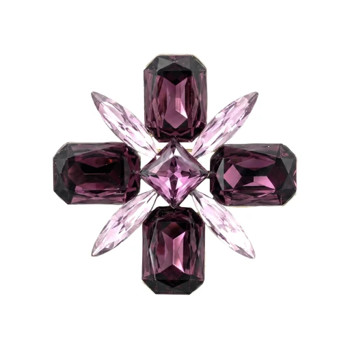 Брошь Muse crystal violet BR14703 V/S Fiore Luna