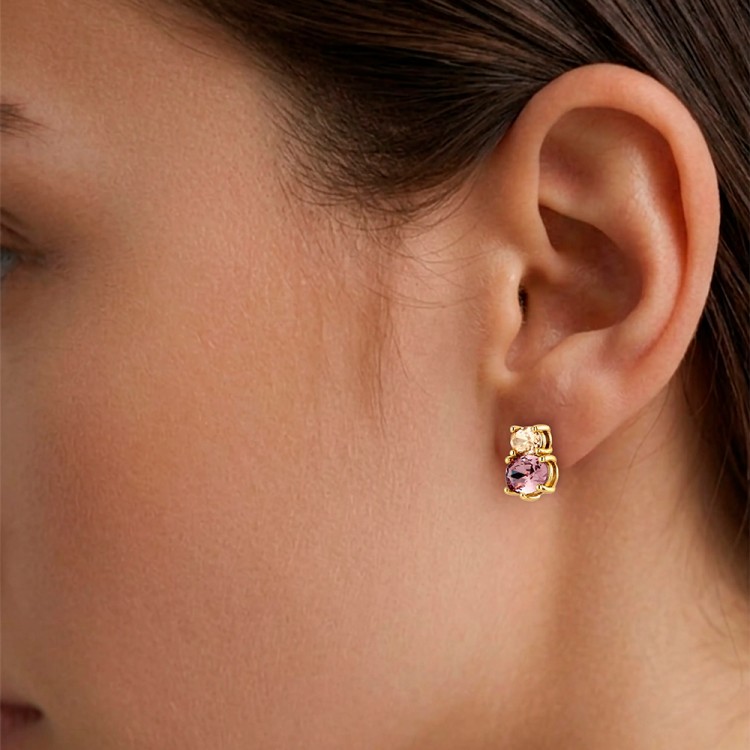 Серьги Dyrberg Kern NERIDA SG ROSE_SAND 490016
