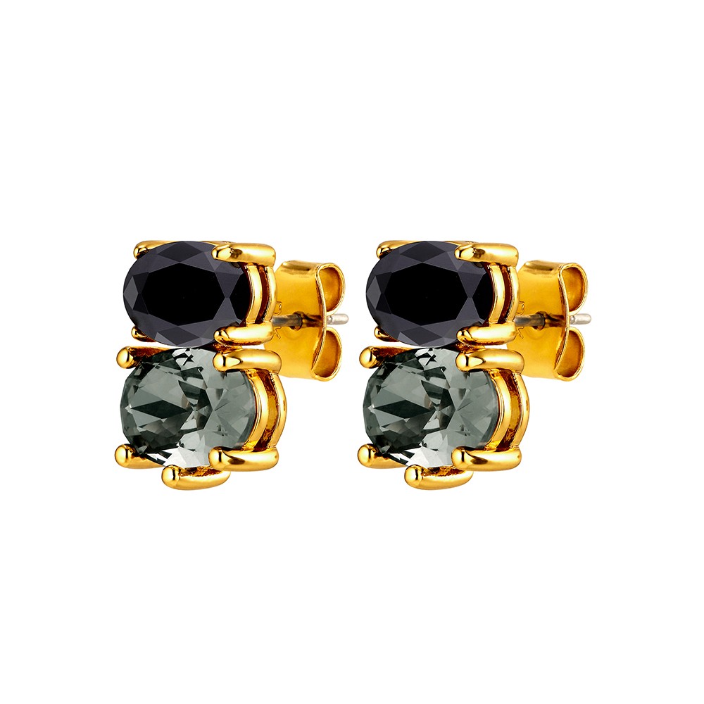 Серьги Dyrberg Kern NERIDA SG BLACK_GREY 490010