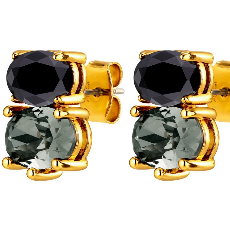 Серьги Dyrberg Kern NERIDA SG BLACK_GREY 490010