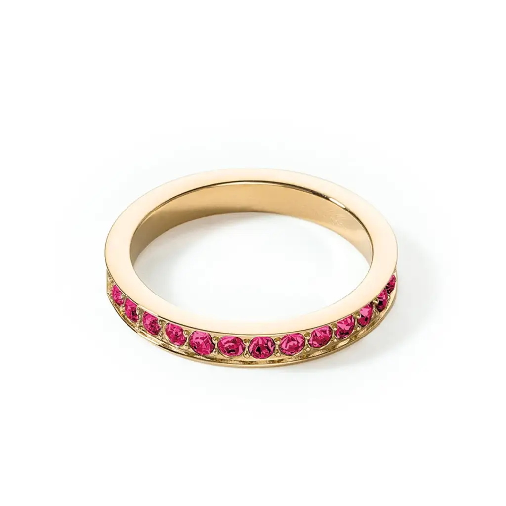 Кольцо Coeur de Lion Pink-Gold 0127/40-0416 60