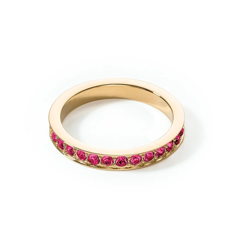 Кольцо Coeur de Lion Pink-Gold 0127/40-0416 60