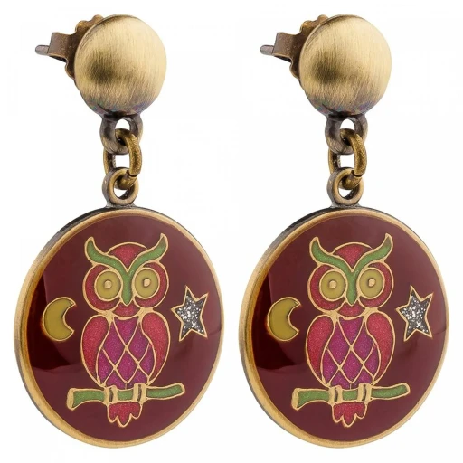 Серьги Clara Bijoux Совы A35537-17 R