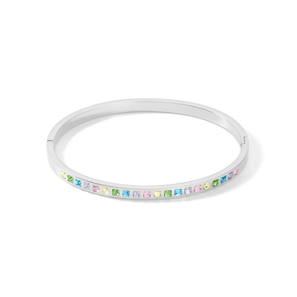Браслет Coeur de Lion Multi-Pastel-Silver 0130/33-1580