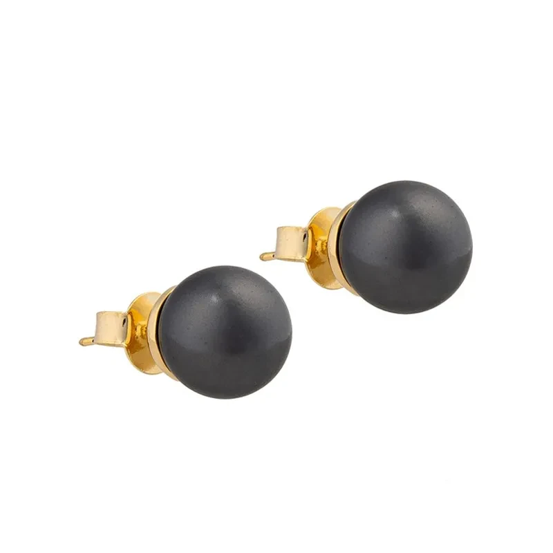 Пусеты Possebon Graphite Pearl A0656.3 BW/G