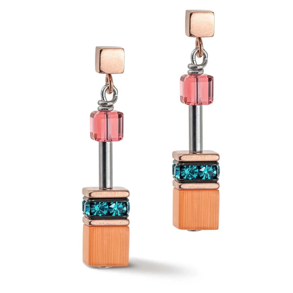 Пусеты Coeur de Lion Multicolor Expressive 2838/21-1582