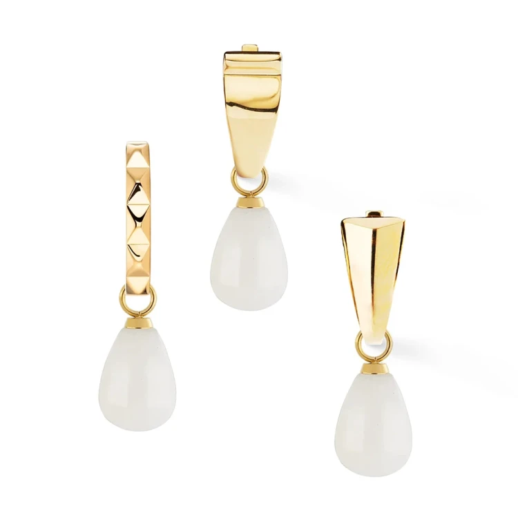 Подвеска на серьгу Gold-White 0050/44-1416