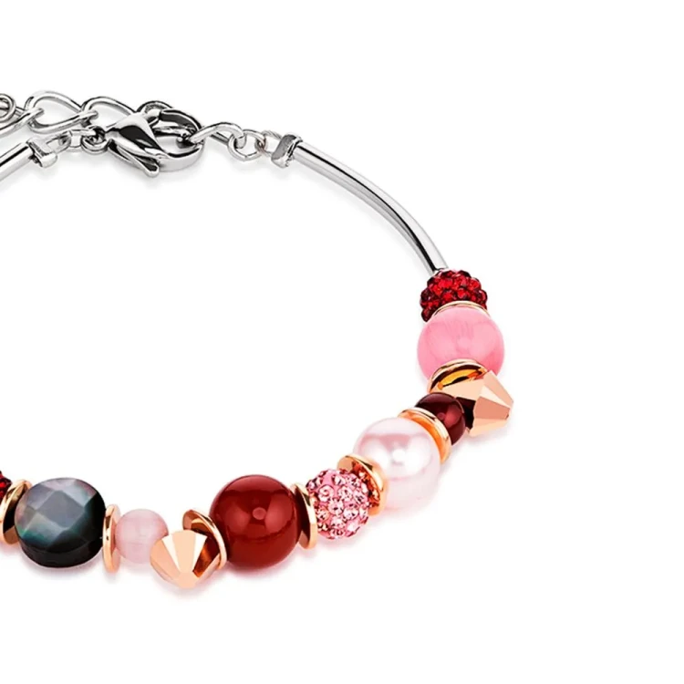 *Браслет Coeur de Lion Red-Rose *4864/30-0319