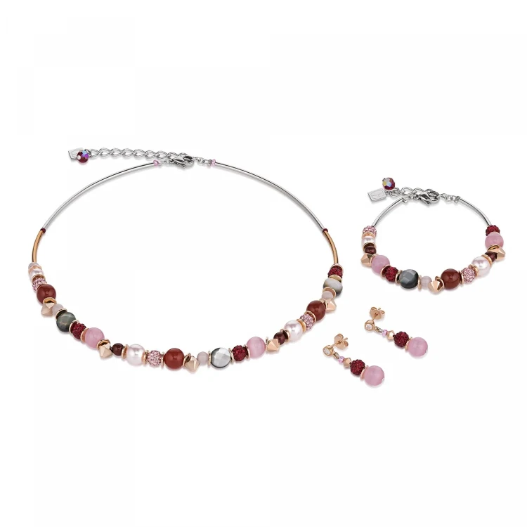 *Браслет Coeur de Lion Red-Rose *4864/30-0319