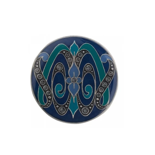 Брошь Clara Bijoux Калейдоскоп F44174-4 BL