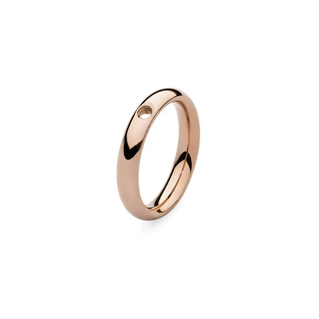 Кольцо Qudo - База Basic Small Gold 17.2 мм 627054 RG