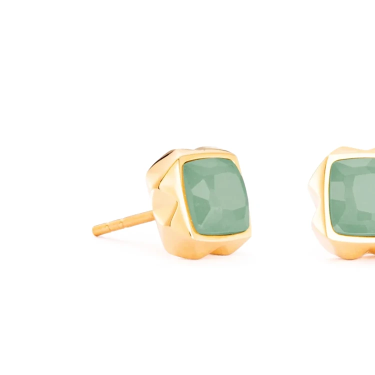 Серьги Coeur de Lion Green-Gold 1200/21-0516