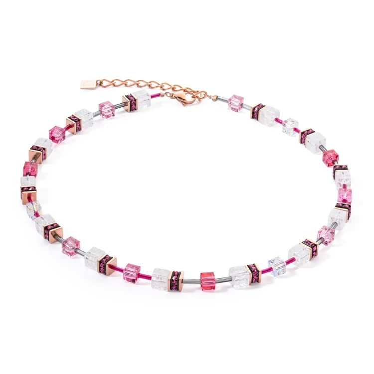 Колье Coeur de Lion Pink 3018/10-0400