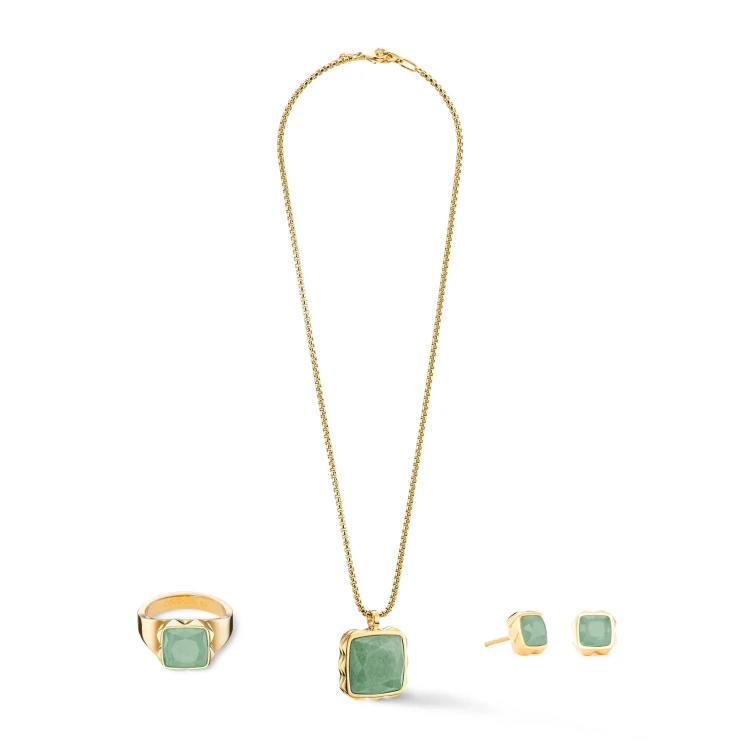 Кольцо Coeur de Lion Green-Gold 1200/40-0516 54