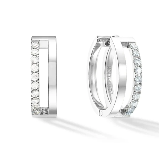 Серьги Coeur de Lion Crystal-Silver 0136/21-1817