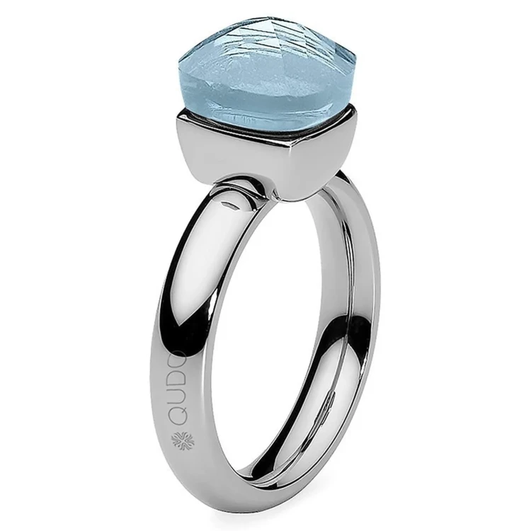 Кольцо Qudo Firenze light hellblau 17.2 мм 611221.1/17.2 BL/S