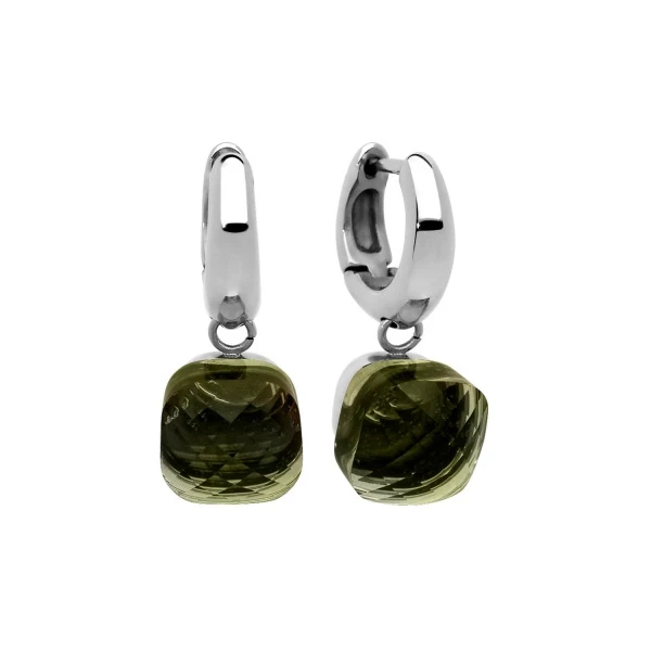 Серьги Qudo Firenze olive 300003 G/S