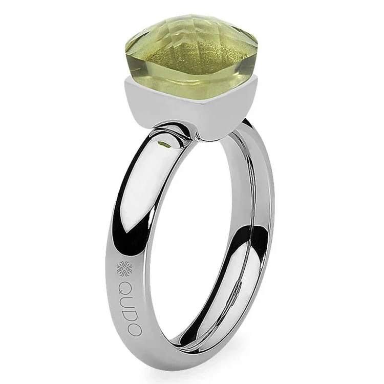 Кольцо Qudo FIRENZE 18.5 (S) Olivine 107000/40-4906 18.5