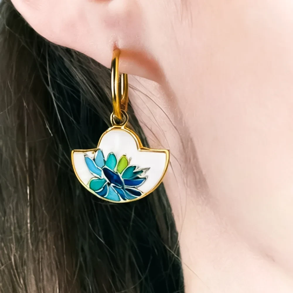 Серьги Fiore Luna AE13598-21