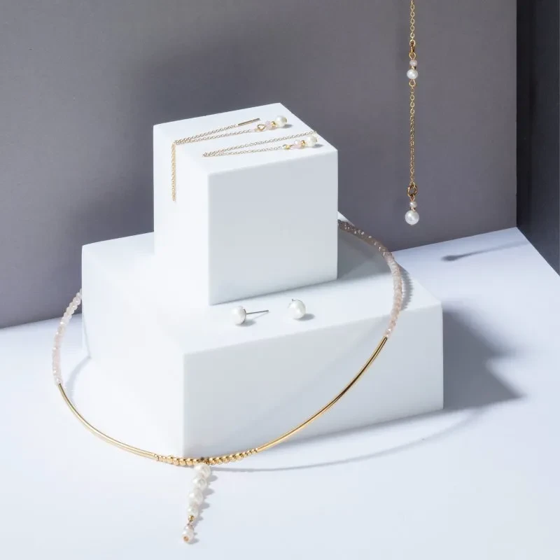 Пусеты Coeur de Lion White-Gold 1130/21-1416