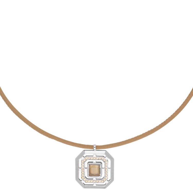 Колье Coeur de Lion Beige-Silver 2065/10-1017