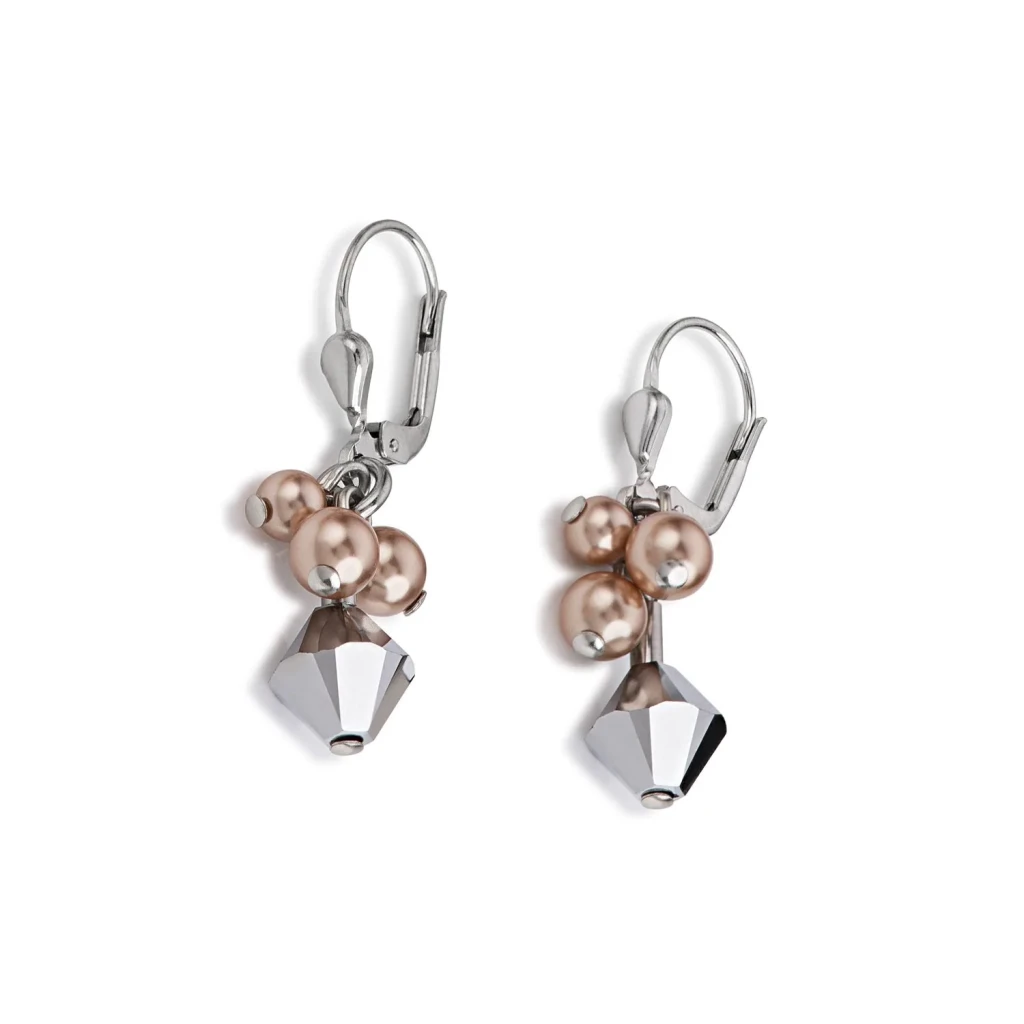 *Серьги Coeur de Lion Rose-Gold *4871/20-1620