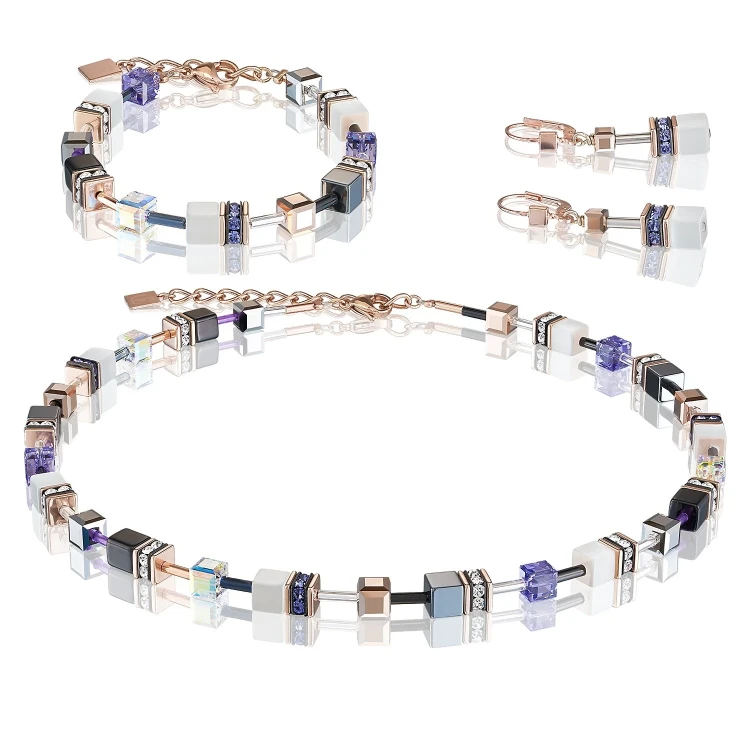 Серьги Coeur de Lion Purple 4013/20-0800