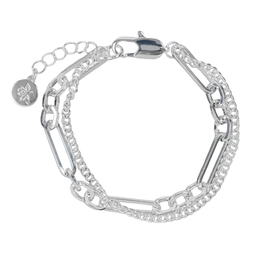 Браслет Fiore Luna Double Сarabiner CL6096 S