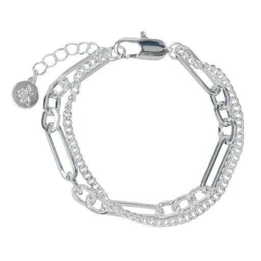 Браслет Fiore Luna Double Сarabiner CL6096 S