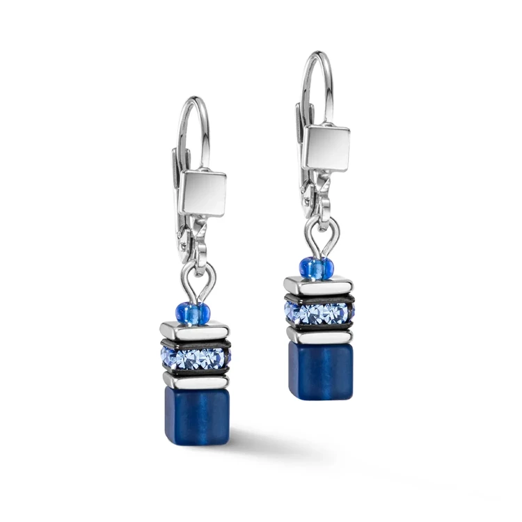 Серьги Coeur de Lion Blue 2800/20-0700