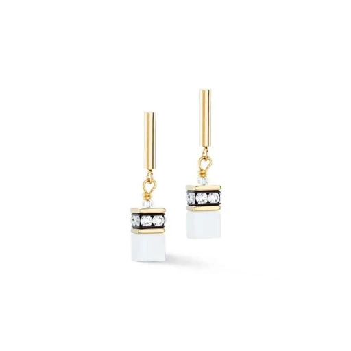 Серьги Coeur de Lion White-Gold 2810/21-1416