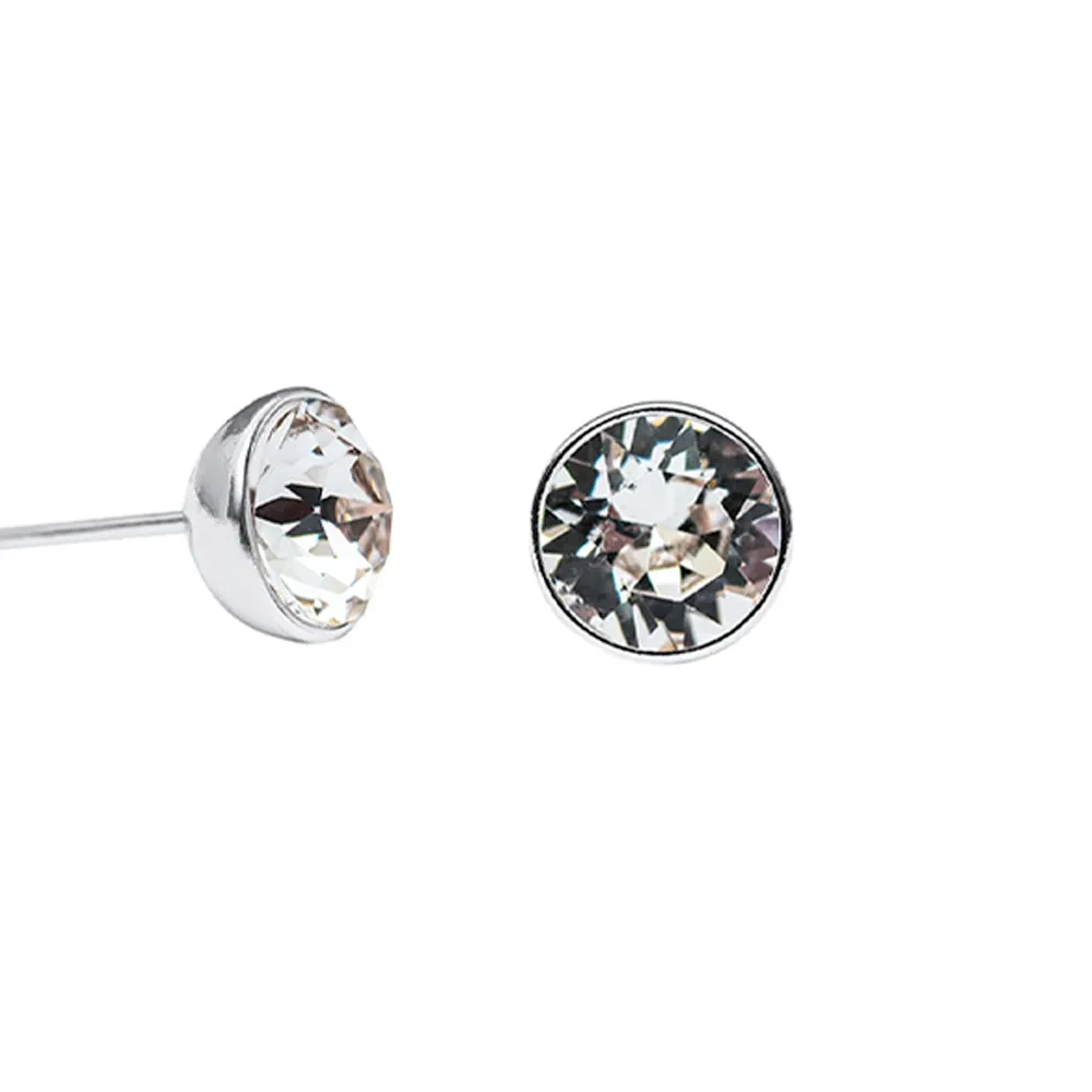 Fiore Luna Пусеты Crystal SWE298 C S