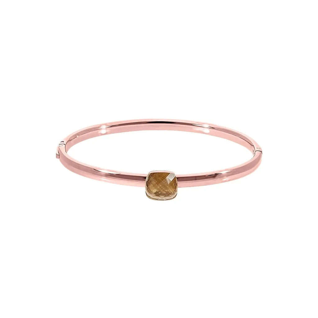 Браслет Qudo FIRENZE RG 10mm Smoked Topaz 107002/32-5108 RG 10