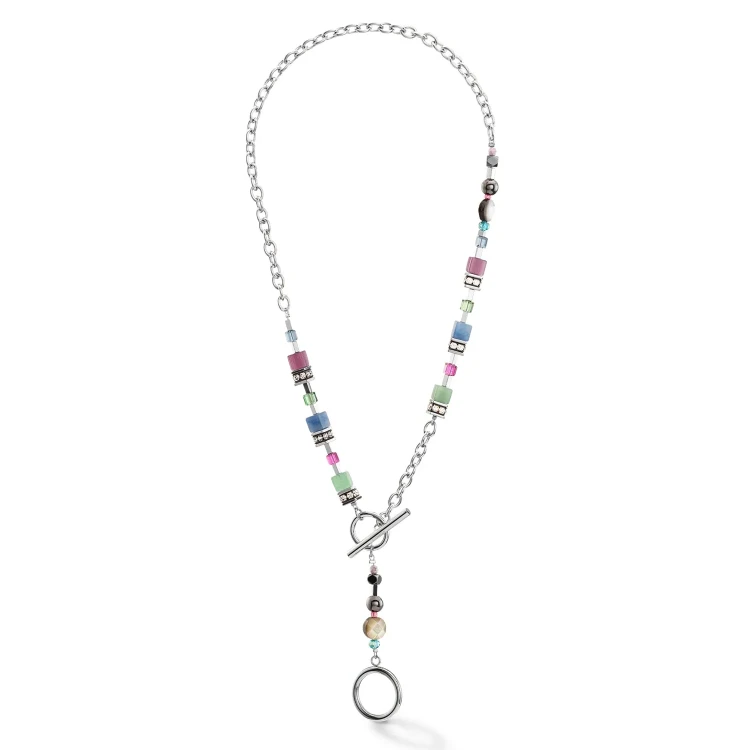 Колье Coeur de Lion Multicolour Gemstone 4709/10-1561